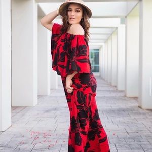 SimplySisters by Lola Miller Designs black orchid romper